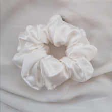 Load image into Gallery viewer, "Ivoire" Mulberry Silk Scrunchie